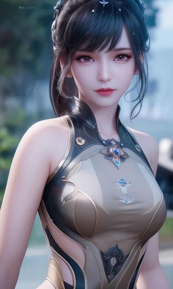 (,1girl, ,best quality, )<lora:349-DA-斗罗大陆-小舞-成年:0.8>,, ,masterpiece, (( , )),, realistic,science fiction,mole, ultra realistic 8k cg, ,tamari \(flawless\),     ,eyelashes,magic,hydrokinesis,sweat, wet, rain, ,       (()), (),