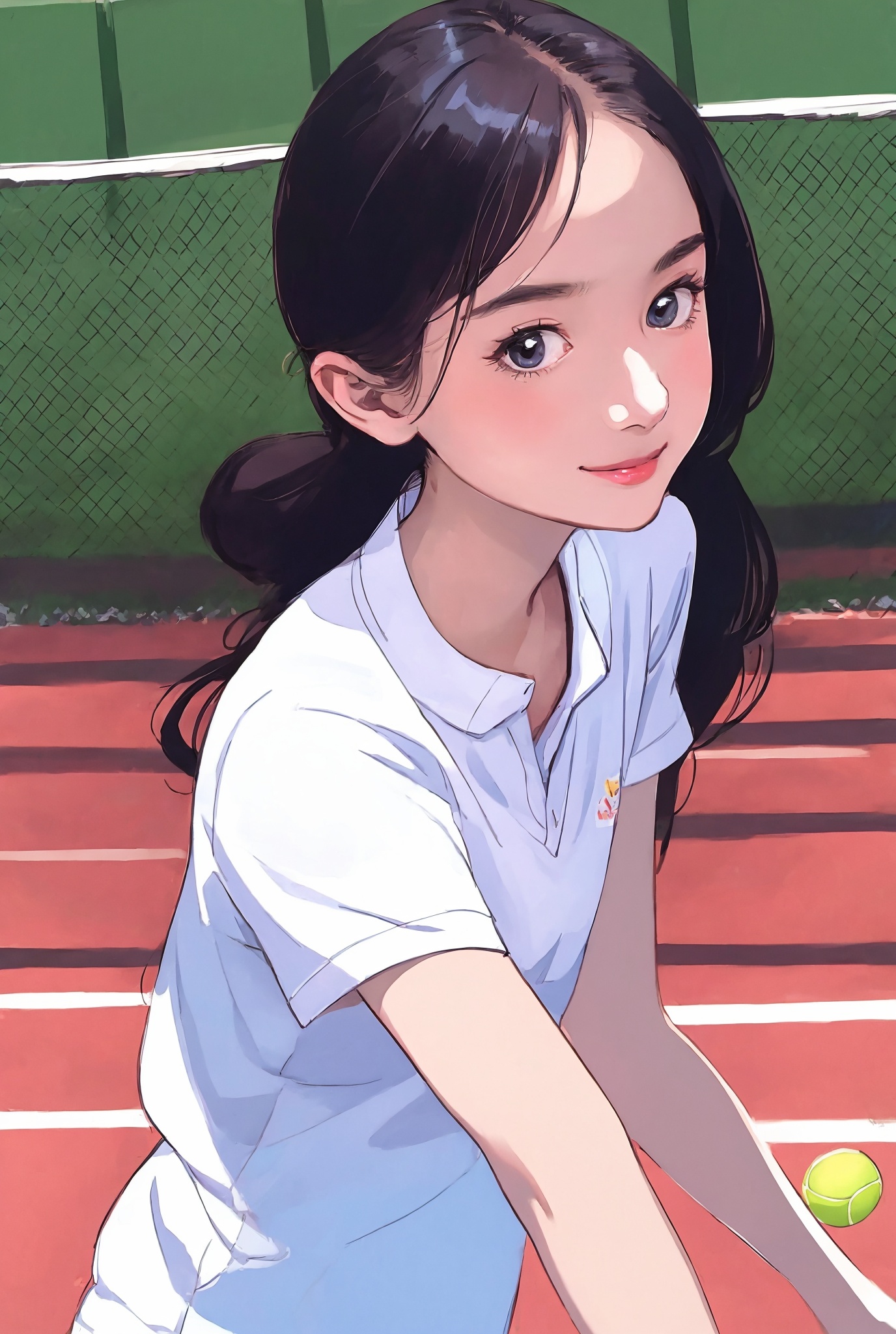 Portrait of beautiful girl,  , on Tensor.Art