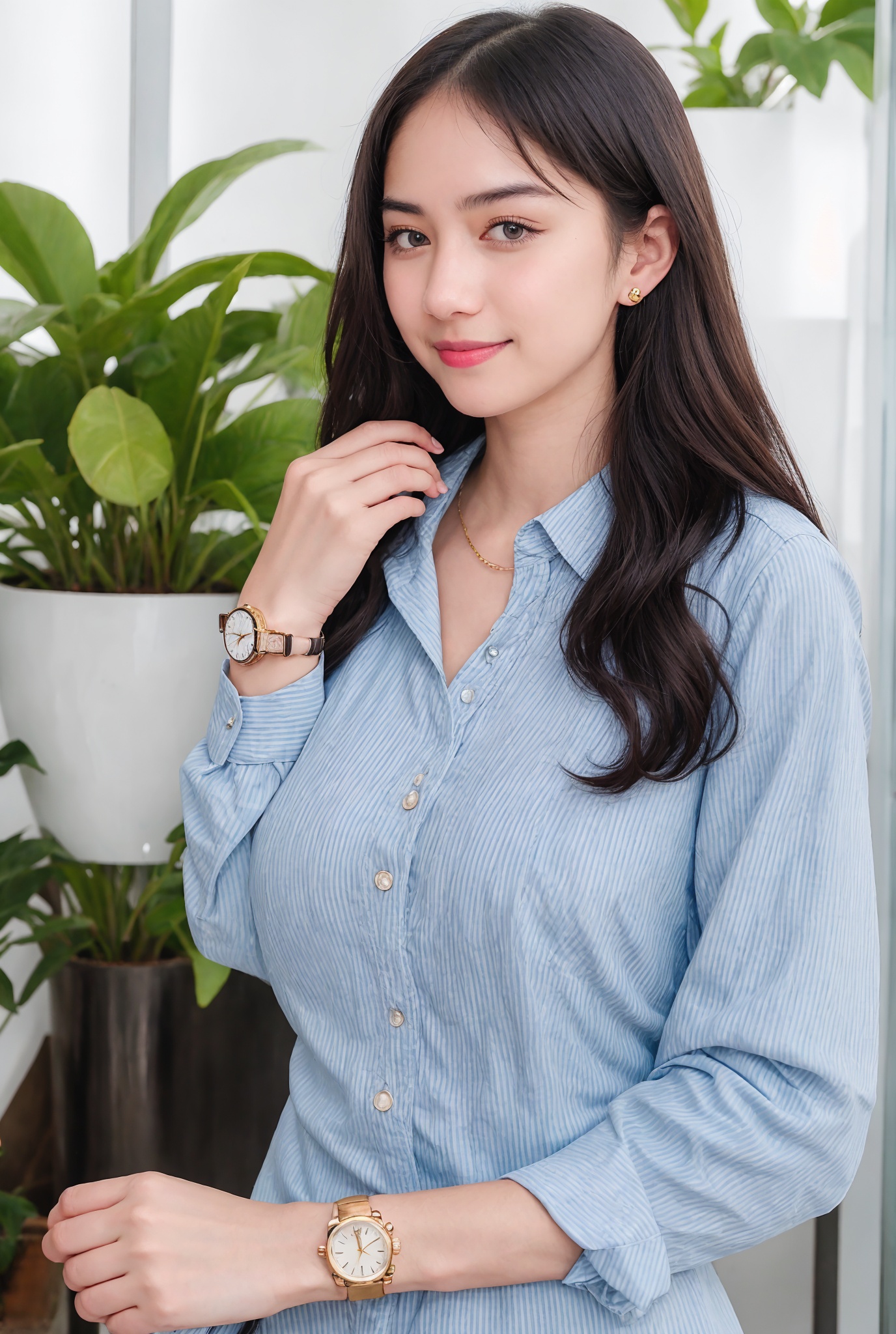 Portrait of beautiful girl,  , on Tensor.Art