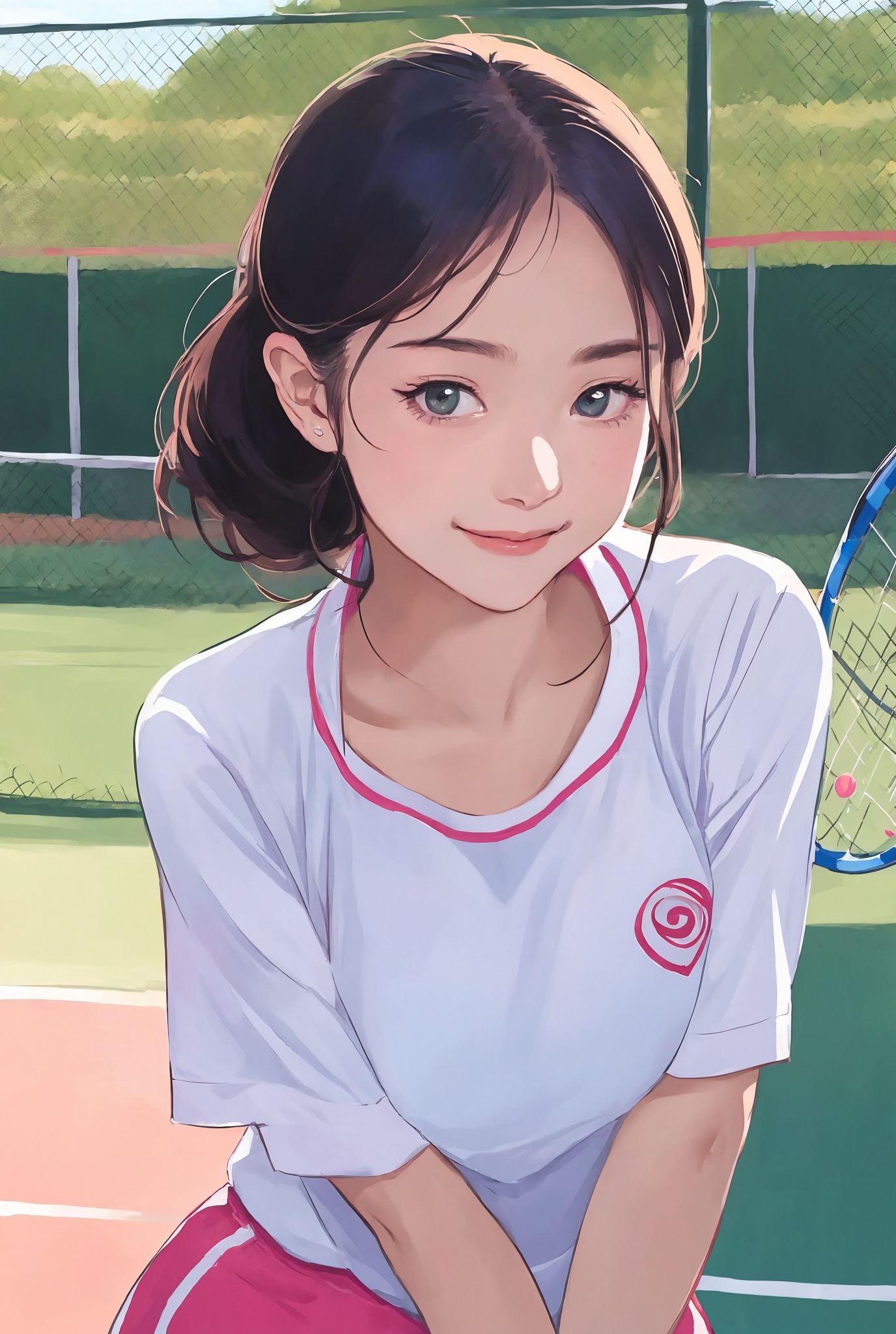 Portrait of beautiful girl,  , on Tensor.Art
