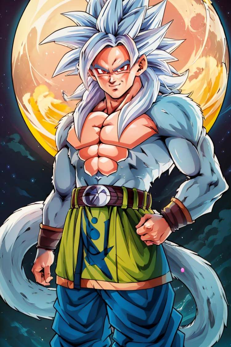Super Saiyan 5 Goku (Dragon Ball AF) by Citron Legacy on Tensor.Art