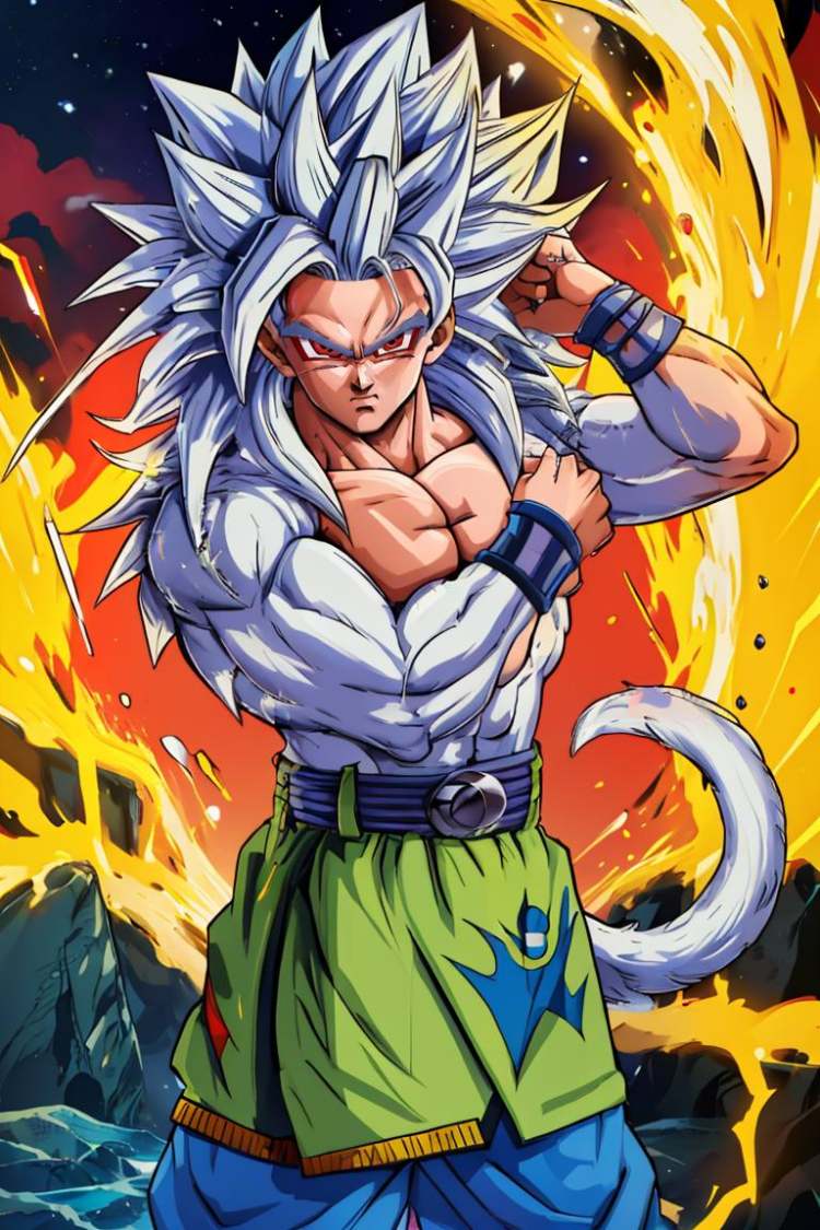 Super Saiyan 5 Goku (Dragon Ball AF) by Citron Legacy on Tensor.Art