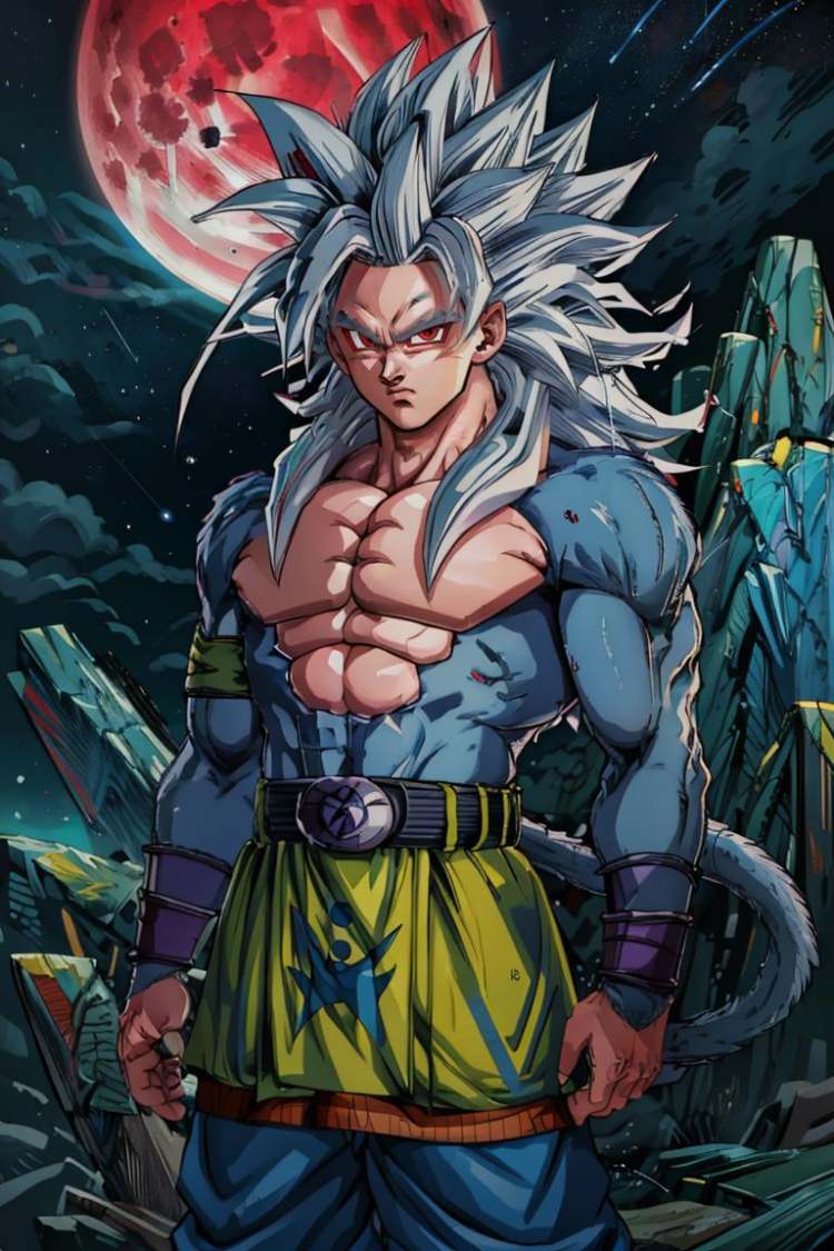 Super Saiyan 5 Goku (Dragon Ball AF) by Citron Legacy on Tensor.Art