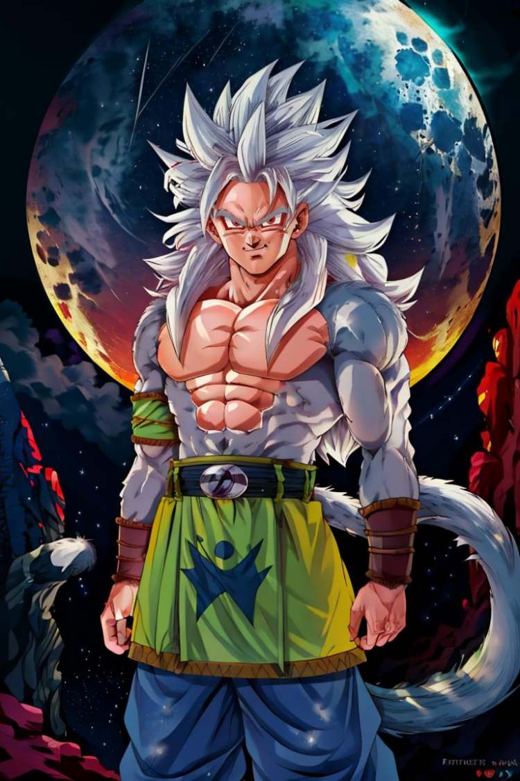 Super Saiyan 5 Goku (Dragon Ball AF) by Citron Legacy on Tensor.Art