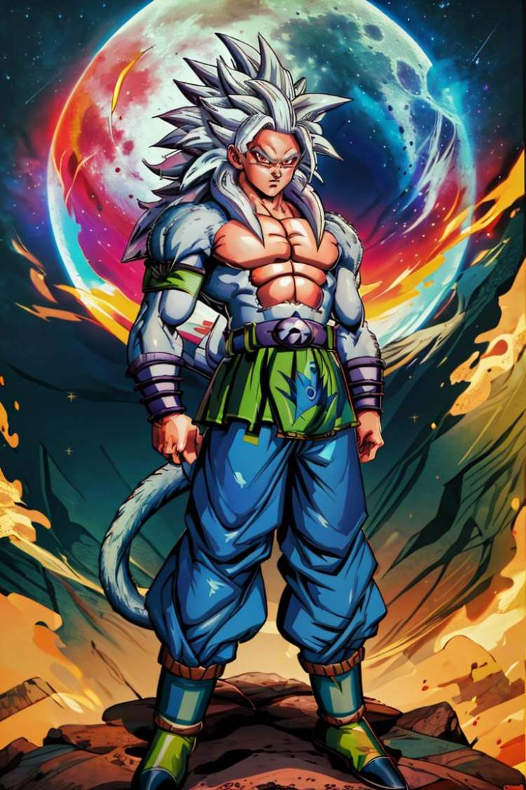 Super Saiyan 5 Goku (Dragon Ball AF) by Citron Legacy on Tensor.Art