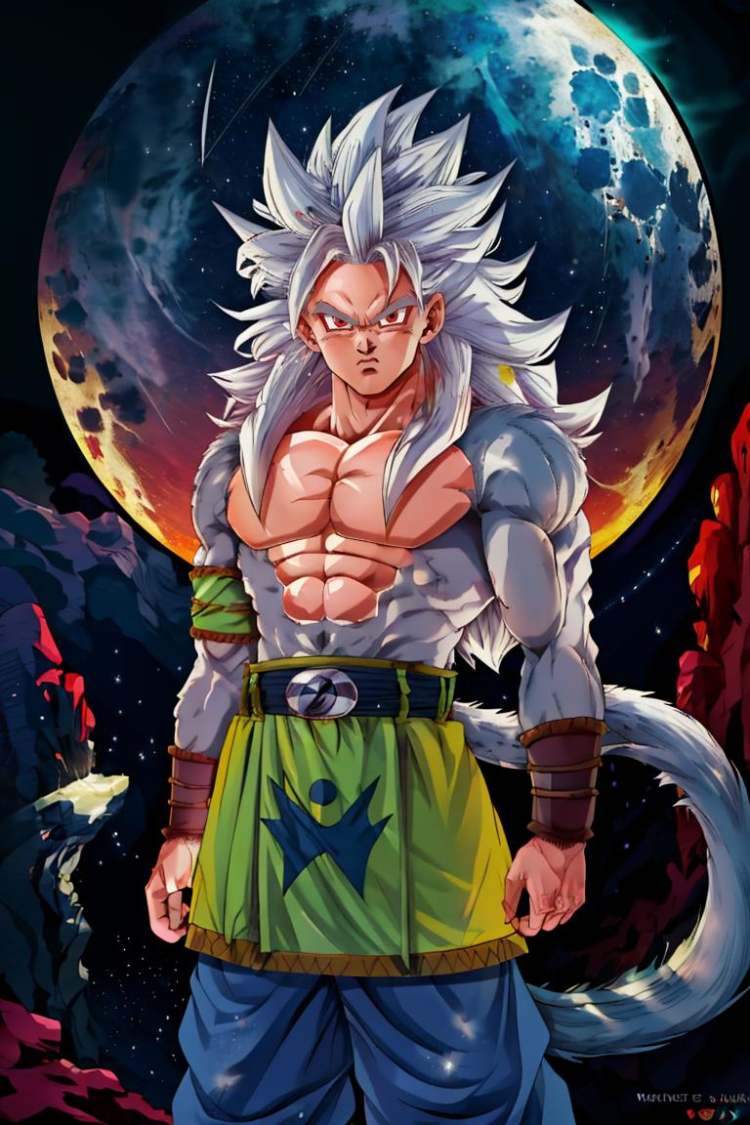 Super Saiyan 5 Goku (Dragon Ball AF) by Citron Legacy on Tensor.Art
