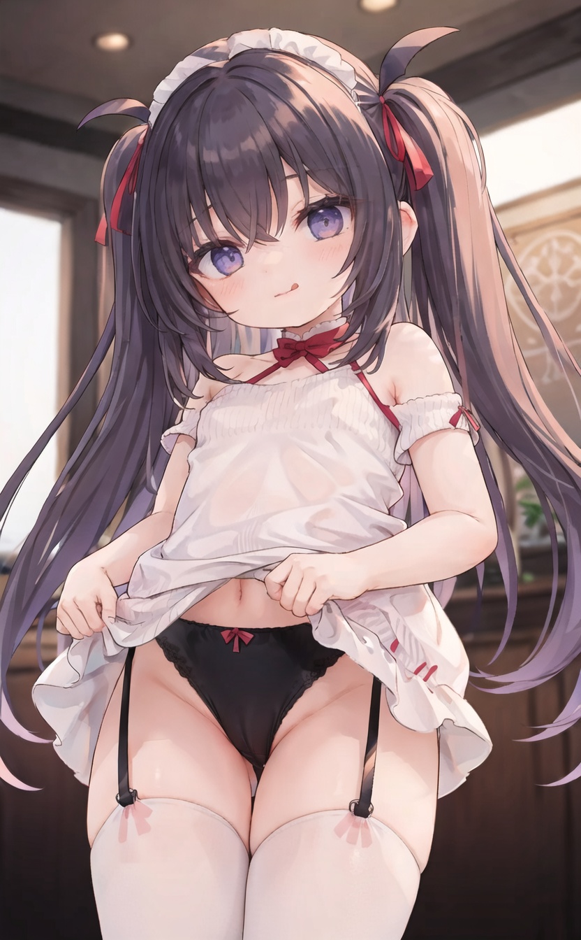 1girl,  solo,  underwear on Tensor.Art