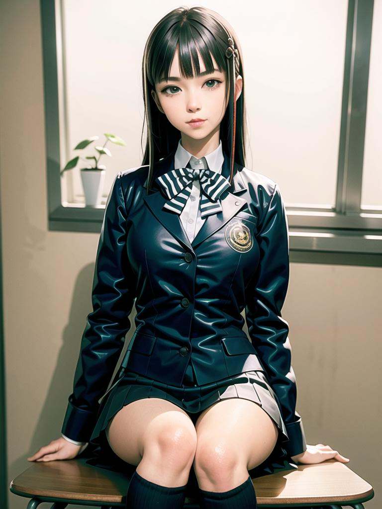 1girl,  solo,  (best quality) on Tensor.Art