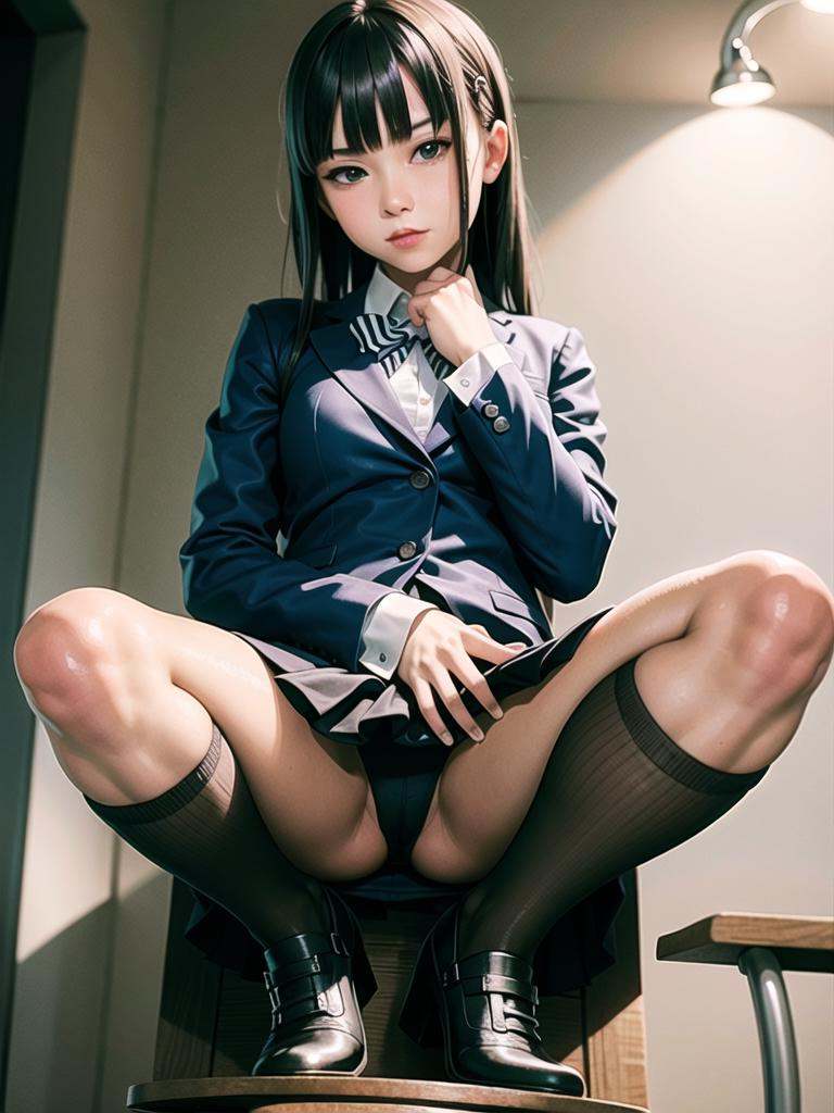 1girl,  solo,  (best quality) on Tensor.Art