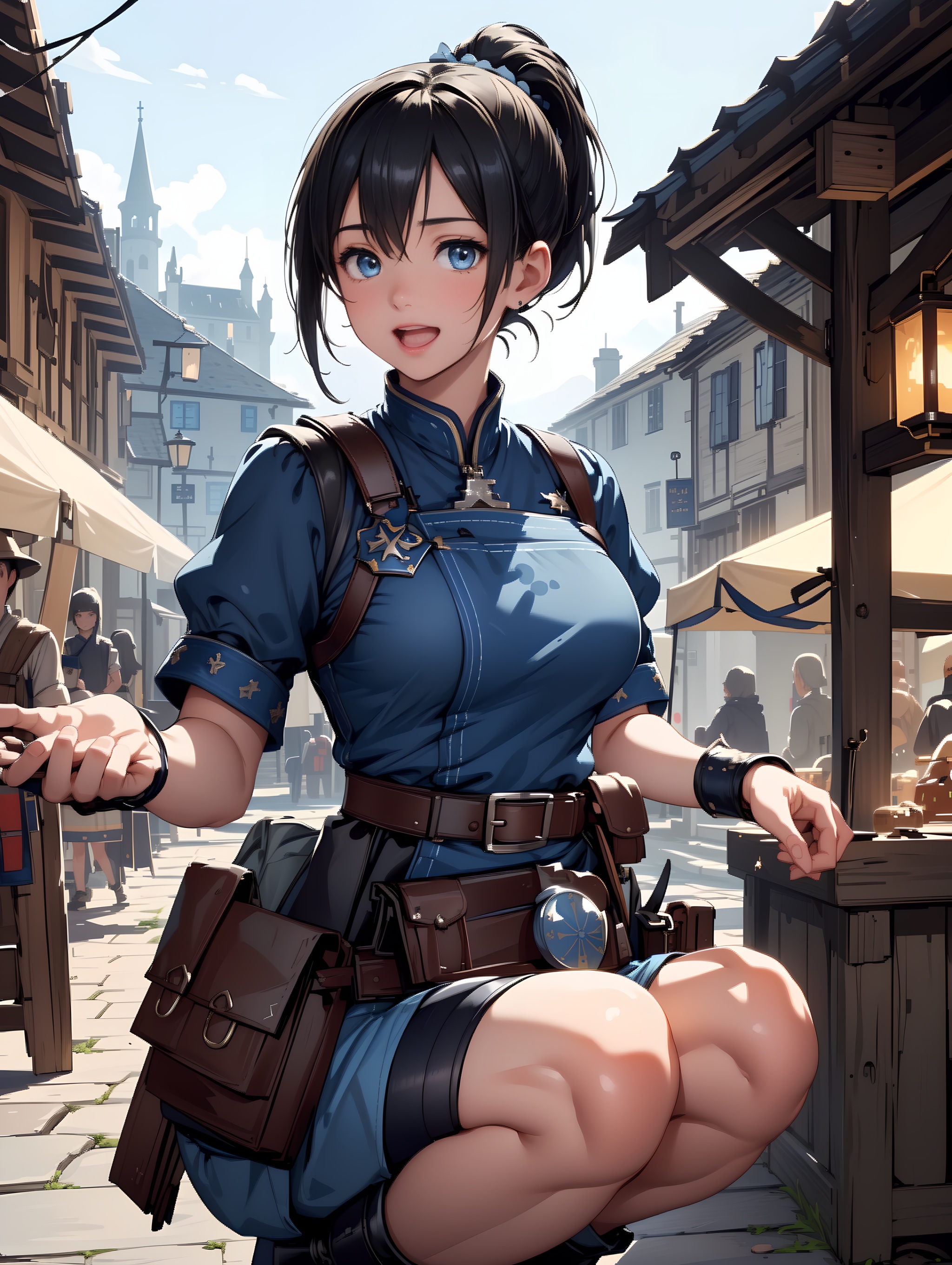((extremely detailed 8k illustration)),  highres,  (extremely detailed and beautiful background) on Tensor.Art