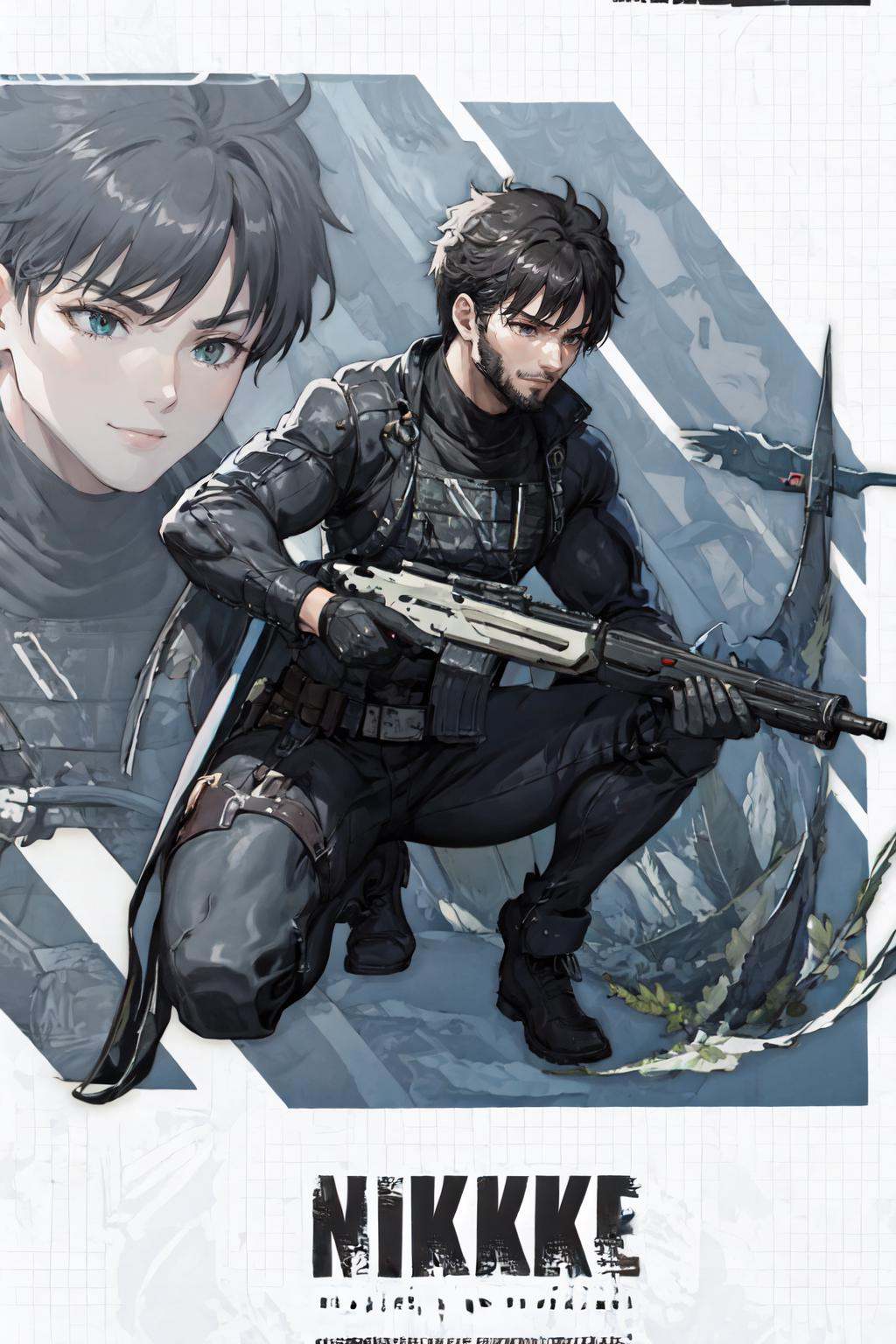 1boy,  IncrsNikkeProfile, on Tensor.Art