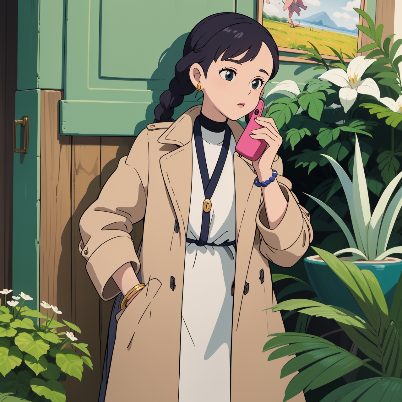 ghibli,  sexy girl, on Tensor.Art