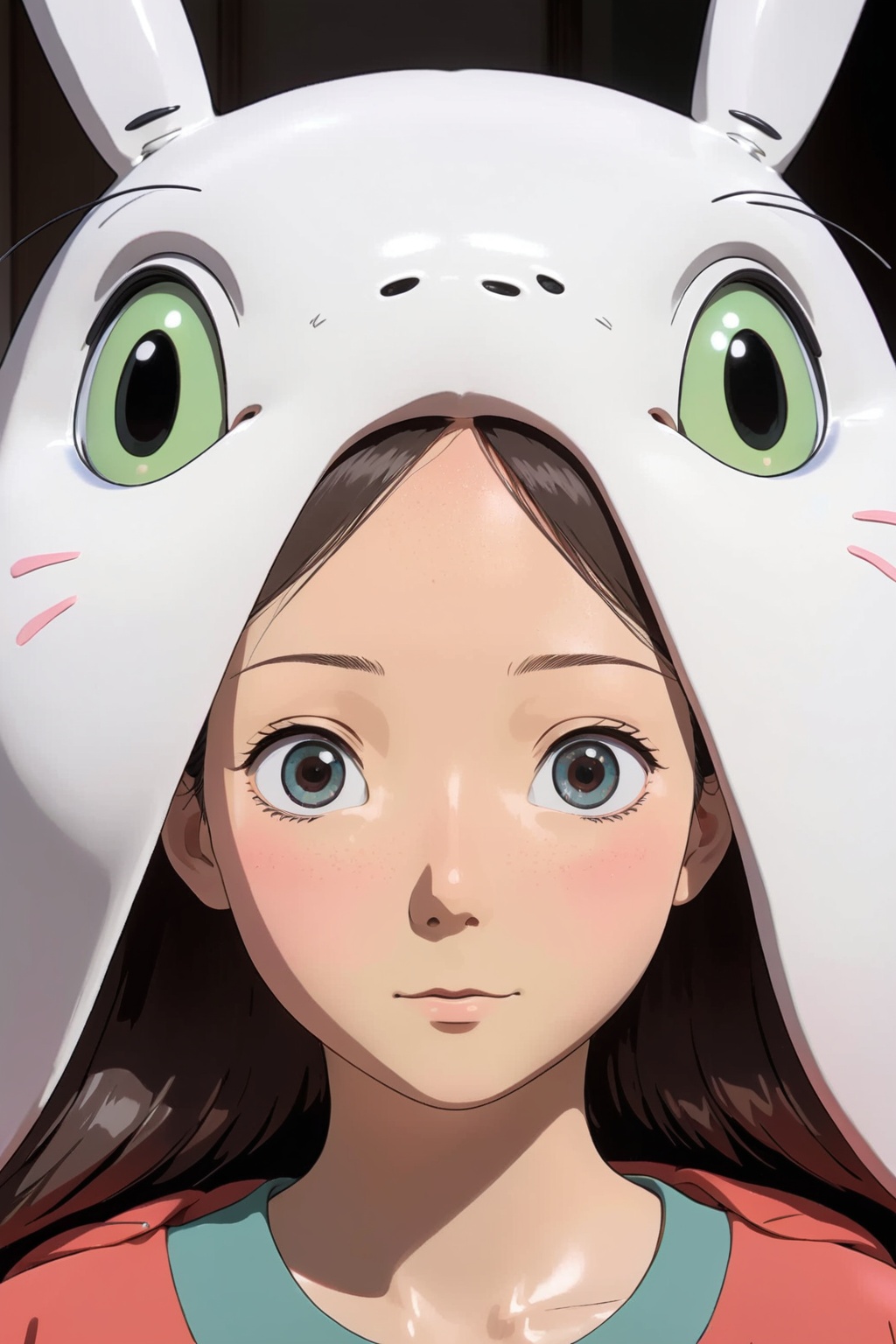 studio ghibli movie,  stood in full view detailed face, on Tensor.Art