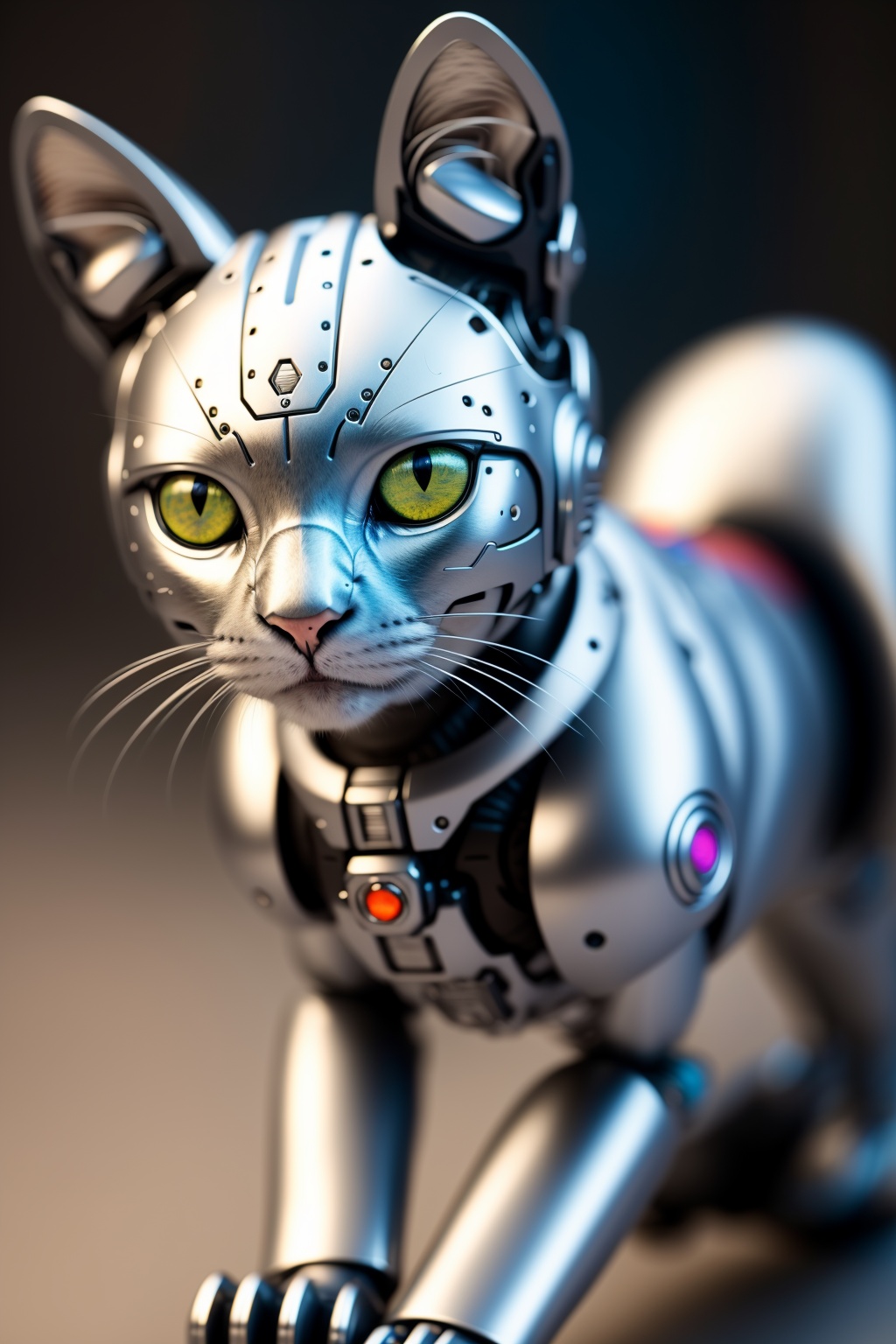cyborg,  perfect exposure,  colorful on Tensor.Art