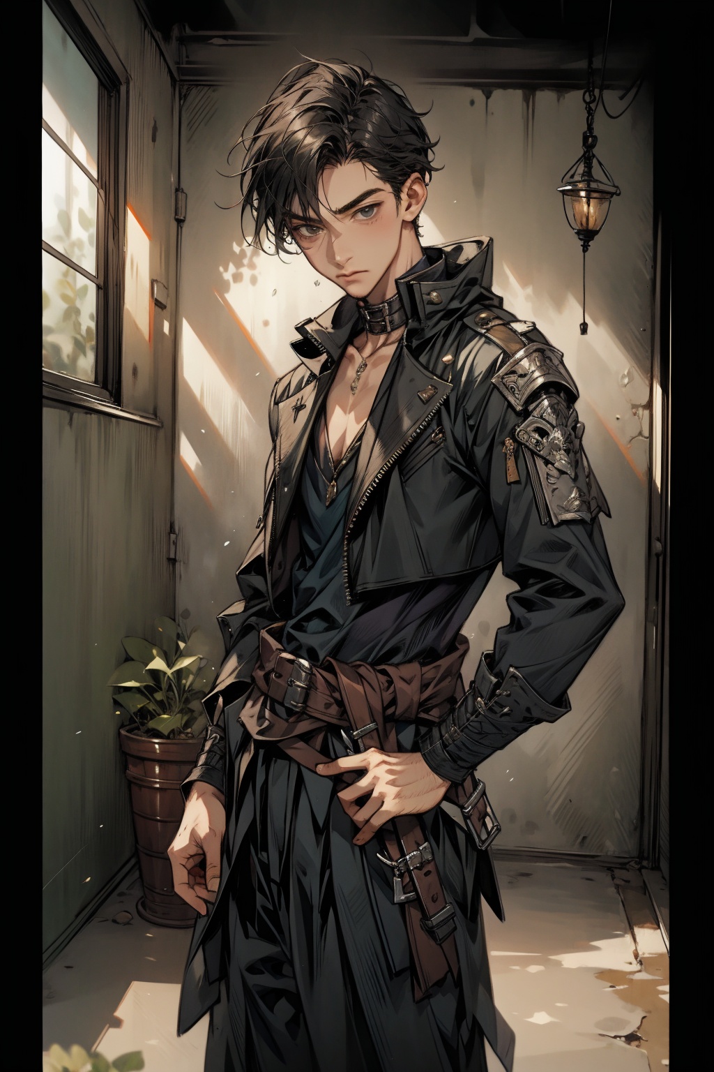  absurdres,incredibly absurdres,reality,realistic,,(solo:1.2),1boy,full_shot, assassin
