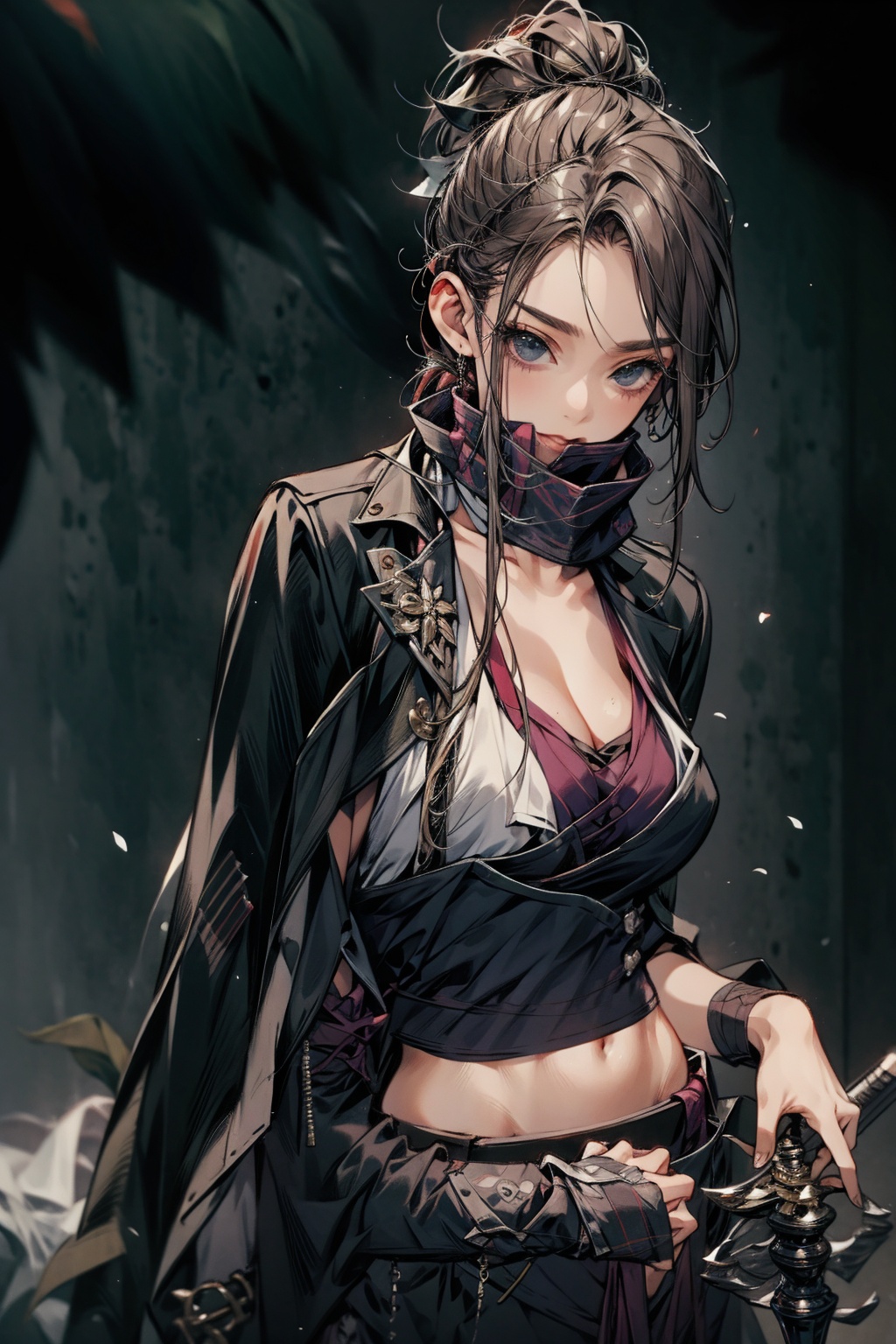  absurdres,incredibly absurdres,reality,realistic,,(solo:1.2),1girl,full_shot, assassin