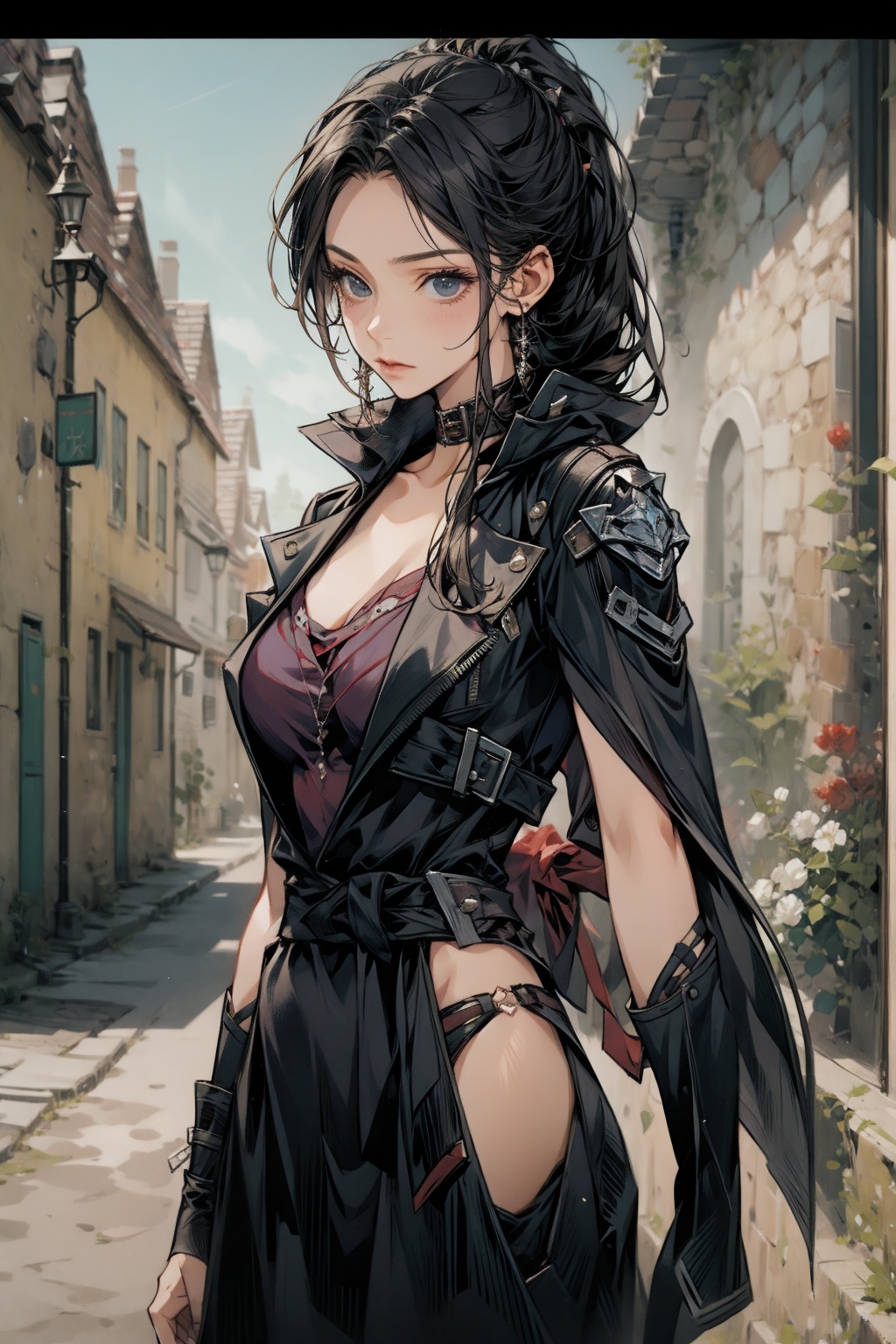  absurdres,incredibly absurdres,reality,realistic,,(solo:1.2),1girl,full_shot, assassin