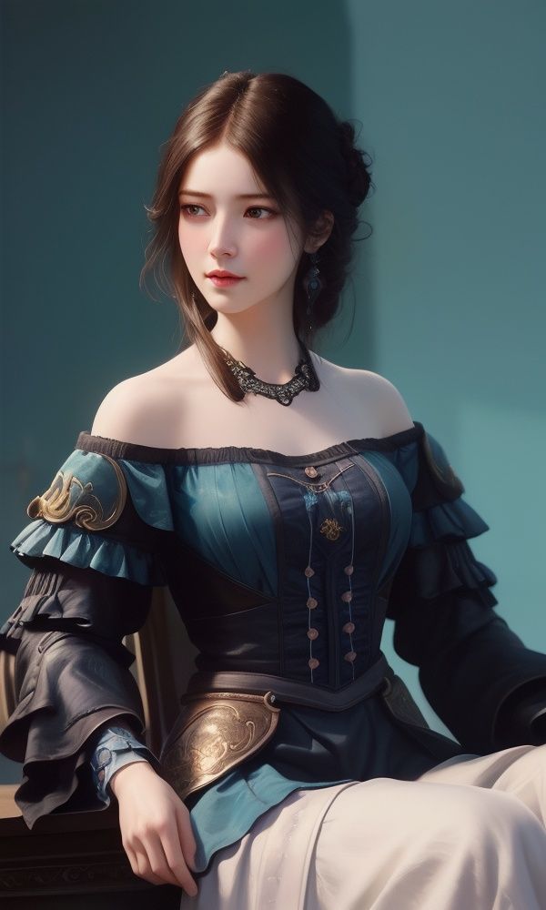 (,1girl, ,best quality, )<lora:354-DA-遮天-林佳:0.7>,, ,masterpiece,realistic photo, 1 girl, masterpiece, rococo, highest quality, high quality,   , cute, (__camAngles__:1.0),highres,   , by Jeremy Lipking, by Antonio J. Manzanedo,solid blue background.       (()), (),