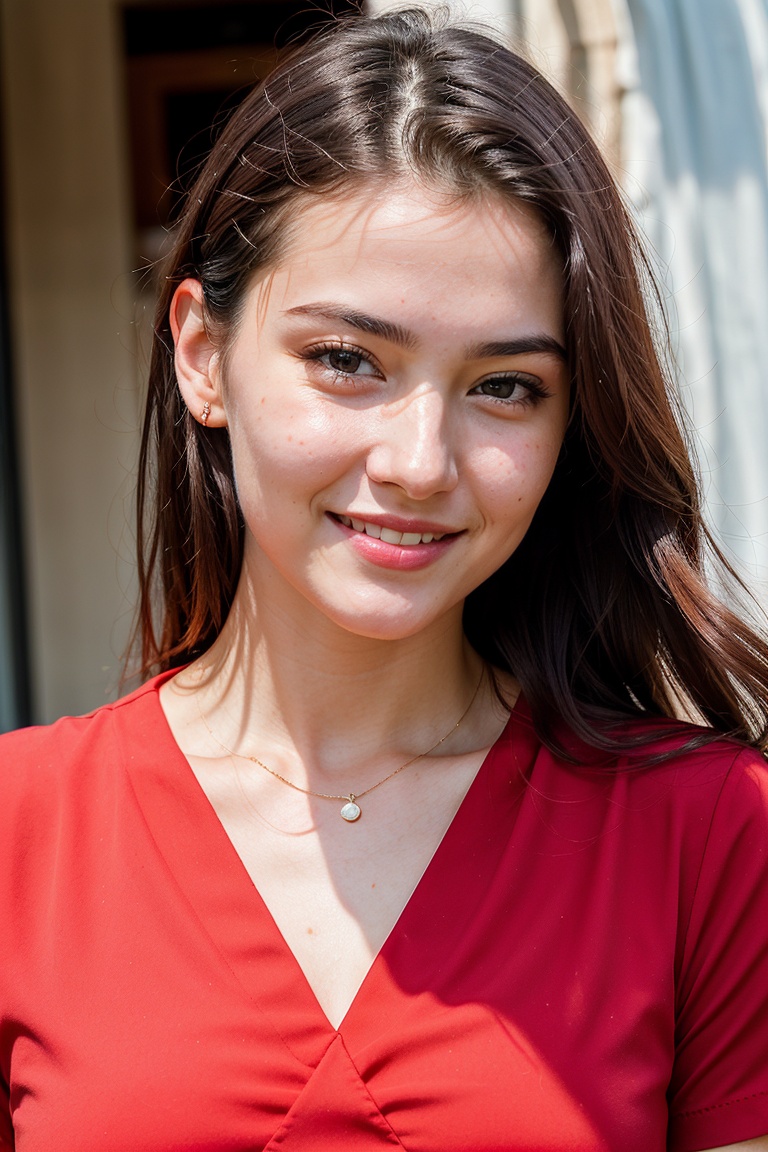 RAW photo,  face portrait photo of beautiful 26 y.o woman,  cute face on Tensor.Art