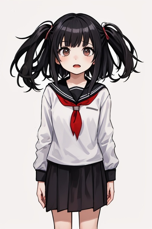 1girl,  ,  standing on Tensor.Art