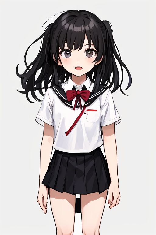 1girl,  ,  standing on Tensor.Art