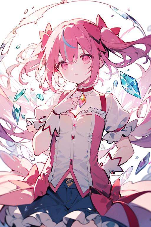 magical girl,  kaname madoka,  masterpiece on Tensor.Art
