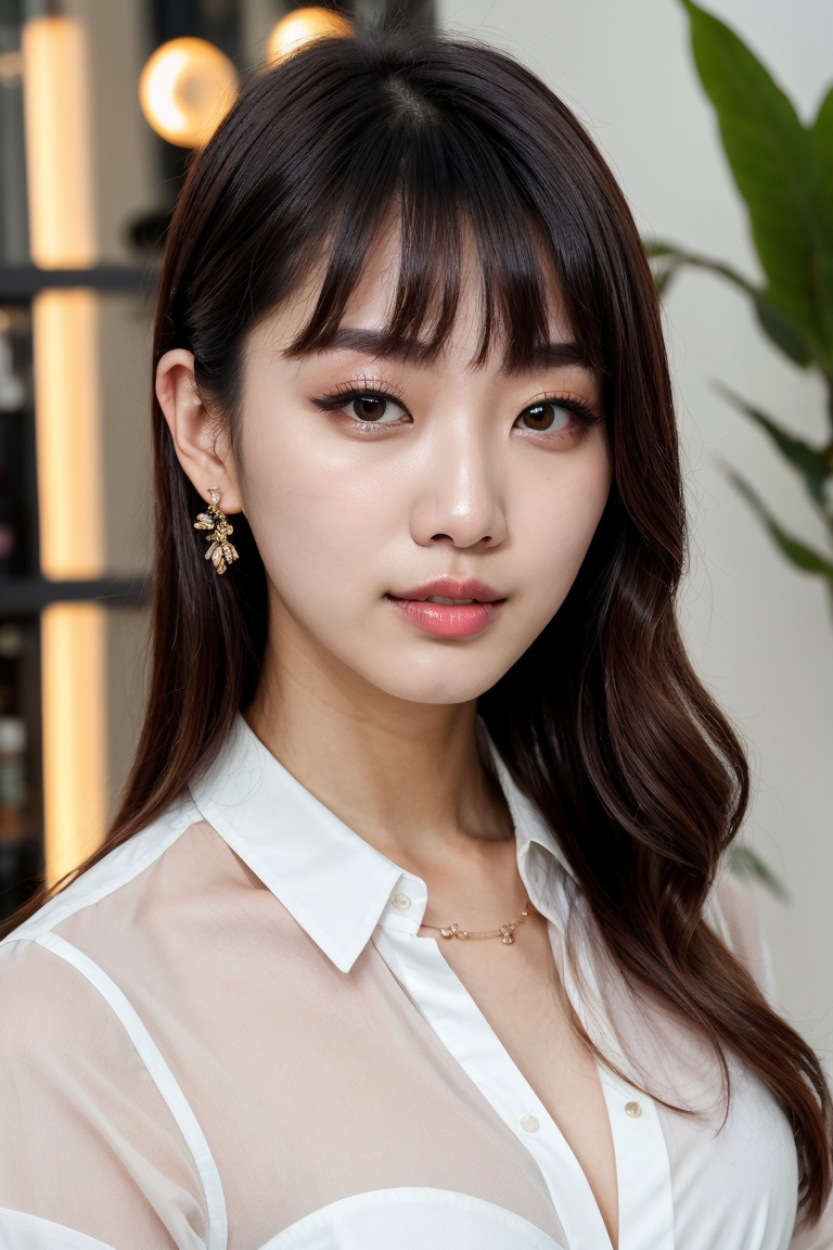 (Hana),  18yo,  (a South Korean beauty influencer) on Tensor.Art