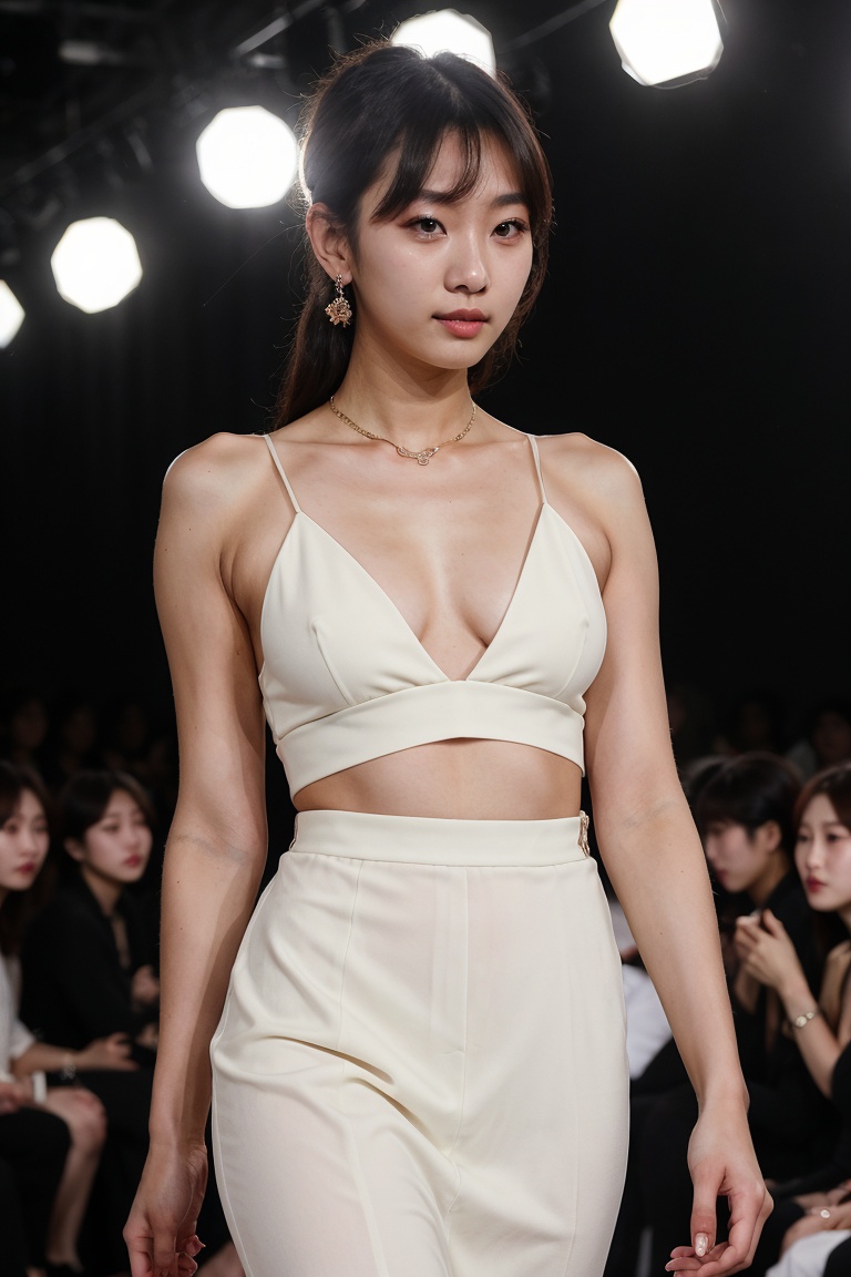 (Hana),  18yo,  (a South Korean fashion model) on Tensor.Art