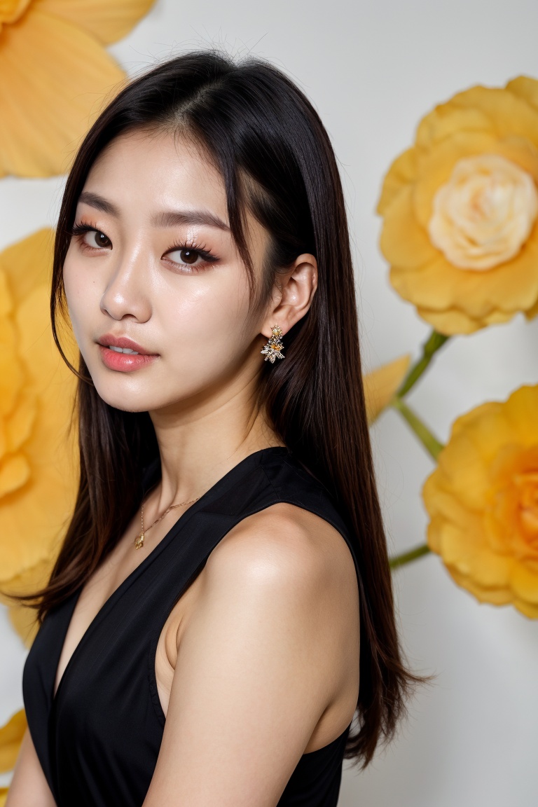 (Hana),  18yo,  (a South Korean beauty influencer) on Tensor.Art