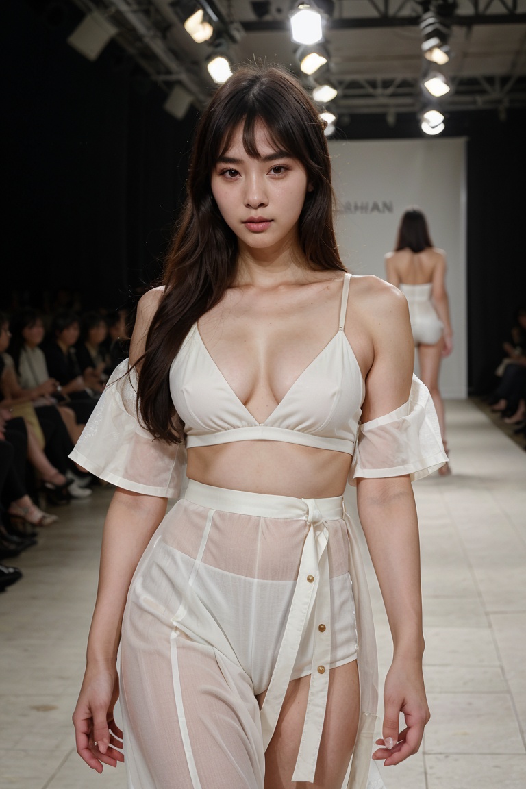 (Hana),  18yo,  (a South Korean fashion model) on Tensor.Art