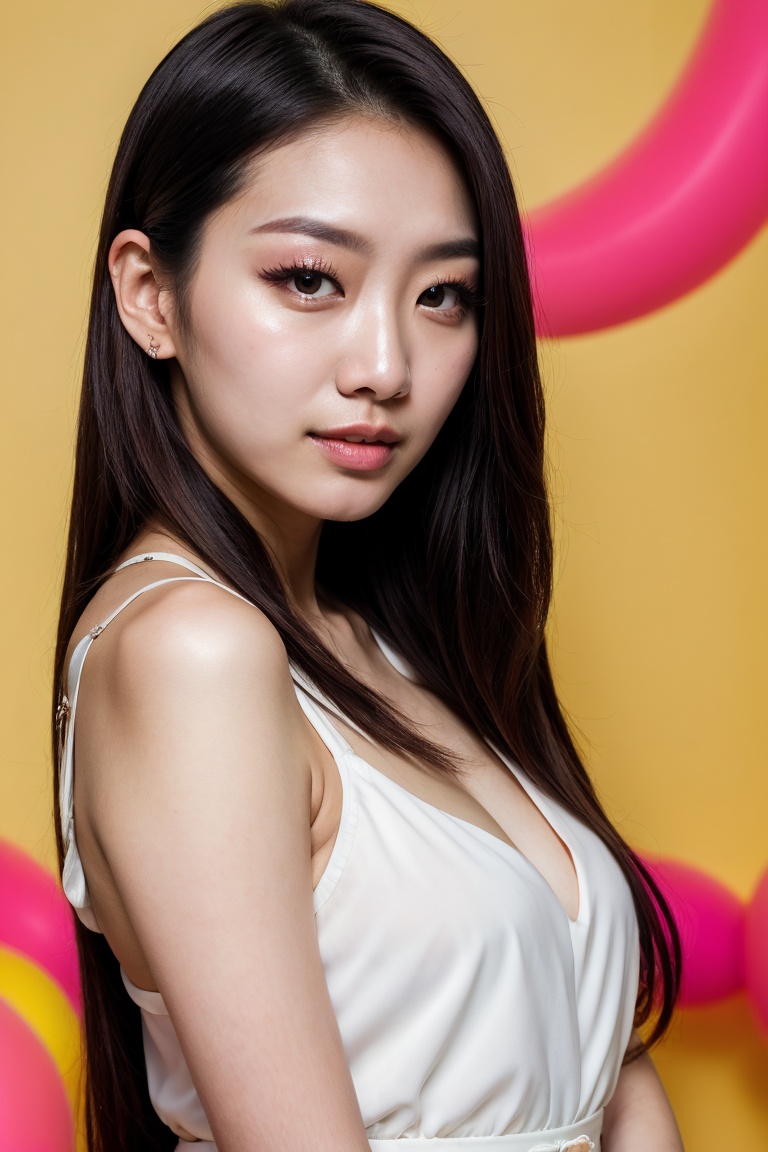 (Hana),  18yo,  (a South Korean beauty influencer) on Tensor.Art