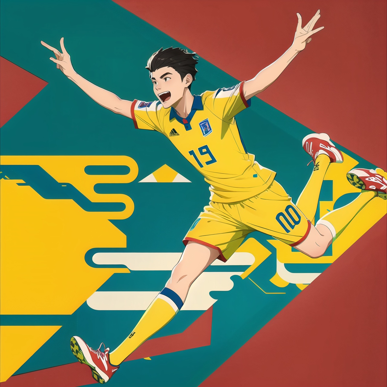 masterpiece,  high quality,  (2d flat illustration) on Tensor.Art