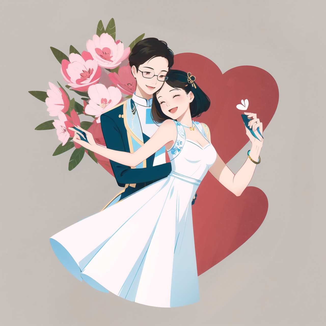 masterpiece,  high quality,  (2d flat illustration) on Tensor.Art