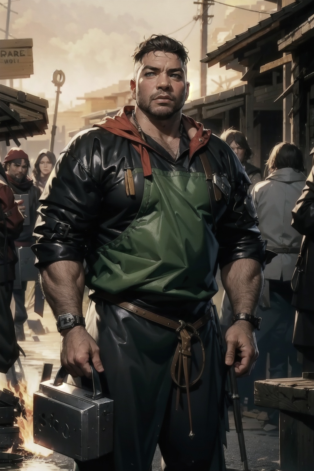  absurdres,incredibly absurdres,reality,realistic,,(solo:1.2),1boy,full_shot, ironsmith