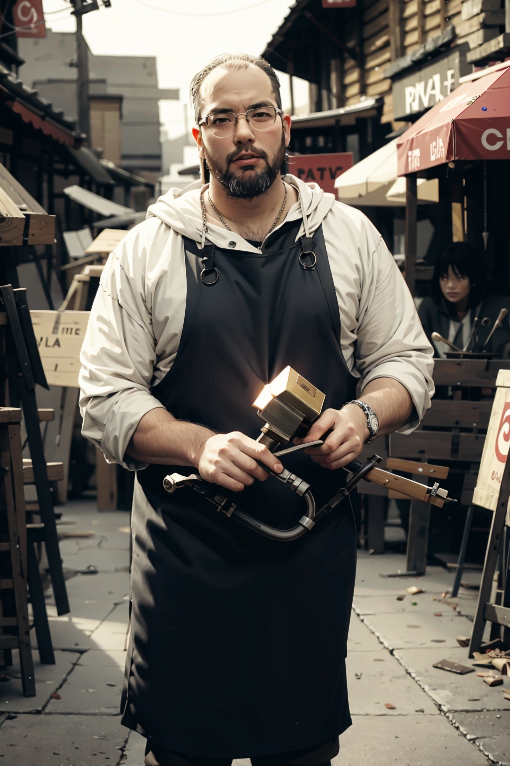  absurdres,incredibly absurdres,reality,realistic,,(solo:1.2),1boy,full_shot, ironsmith