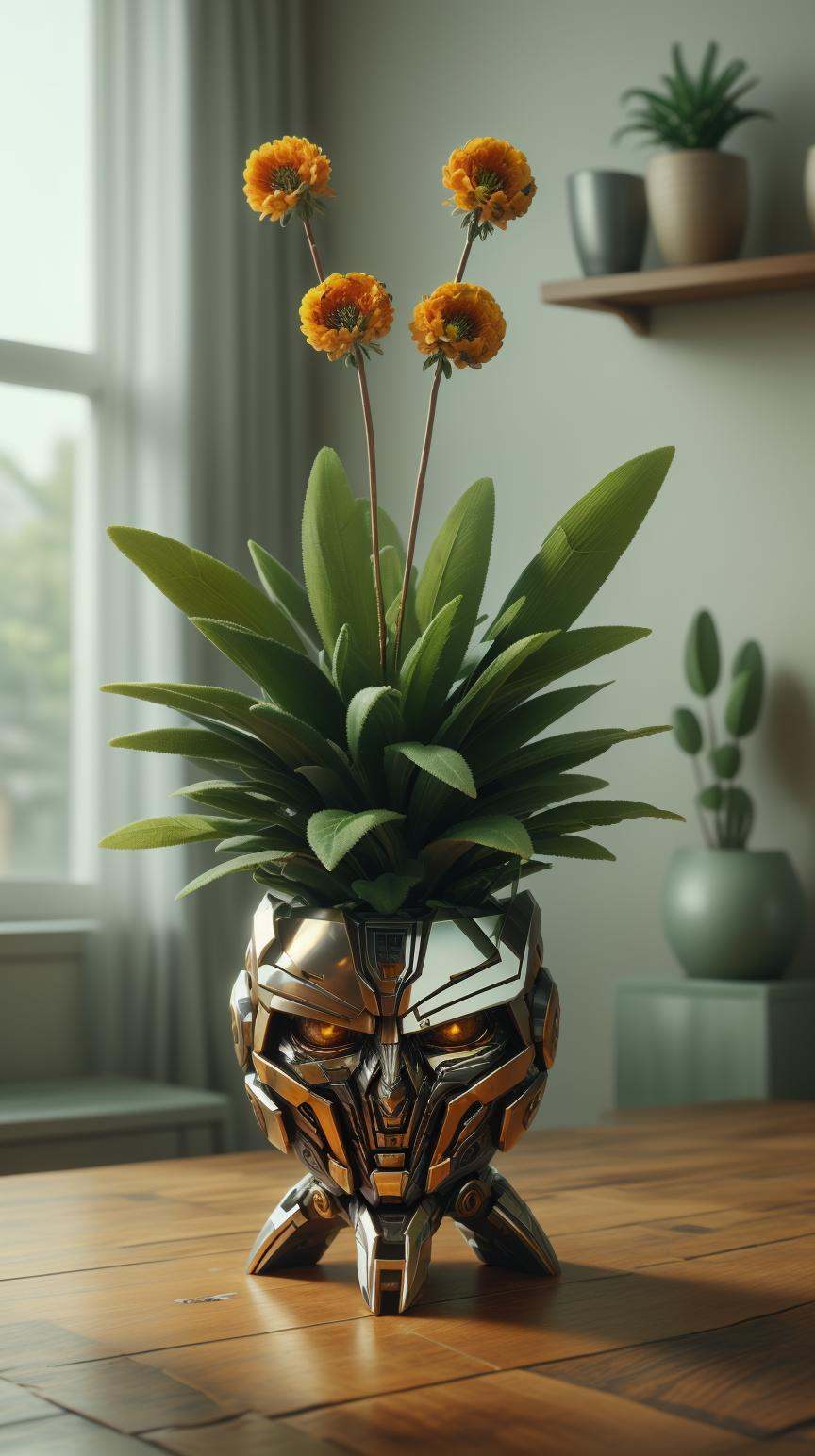 TransformersStyle Amber,  Sage,  Flowerpot by mnemic on Tensor.Art