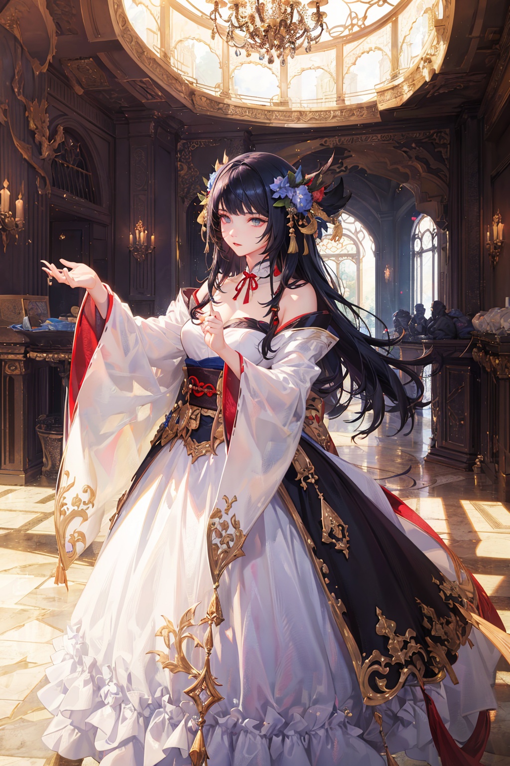 (masterpiece:1.6,  best quality),  (finely detailed beautiful eyes: 1.2) on Tensor.Art