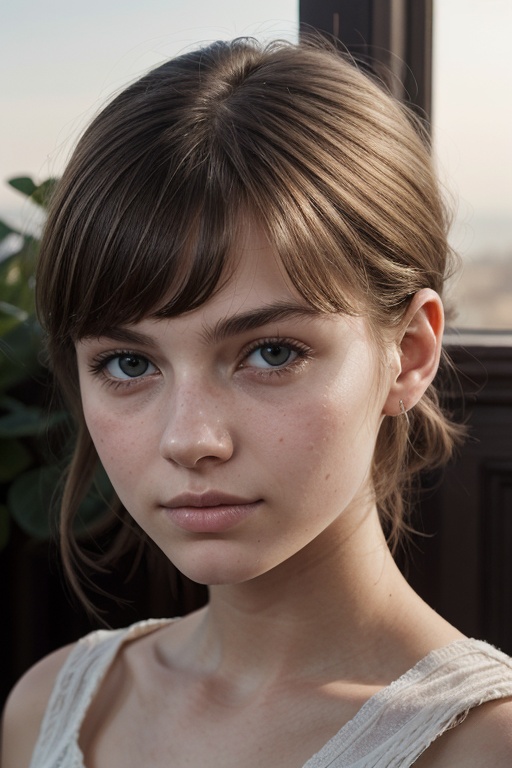 (masterpiece), scenery,a 20 yo woman, blonde, (natural skin texture, hyperrealism, soft light, sharp), potrait