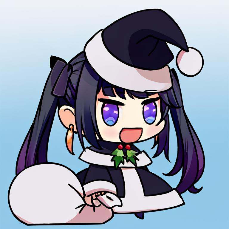 Padoru_Meme,  open mouth,  ((masterpiece by Citron Legacy on Tensor.Art