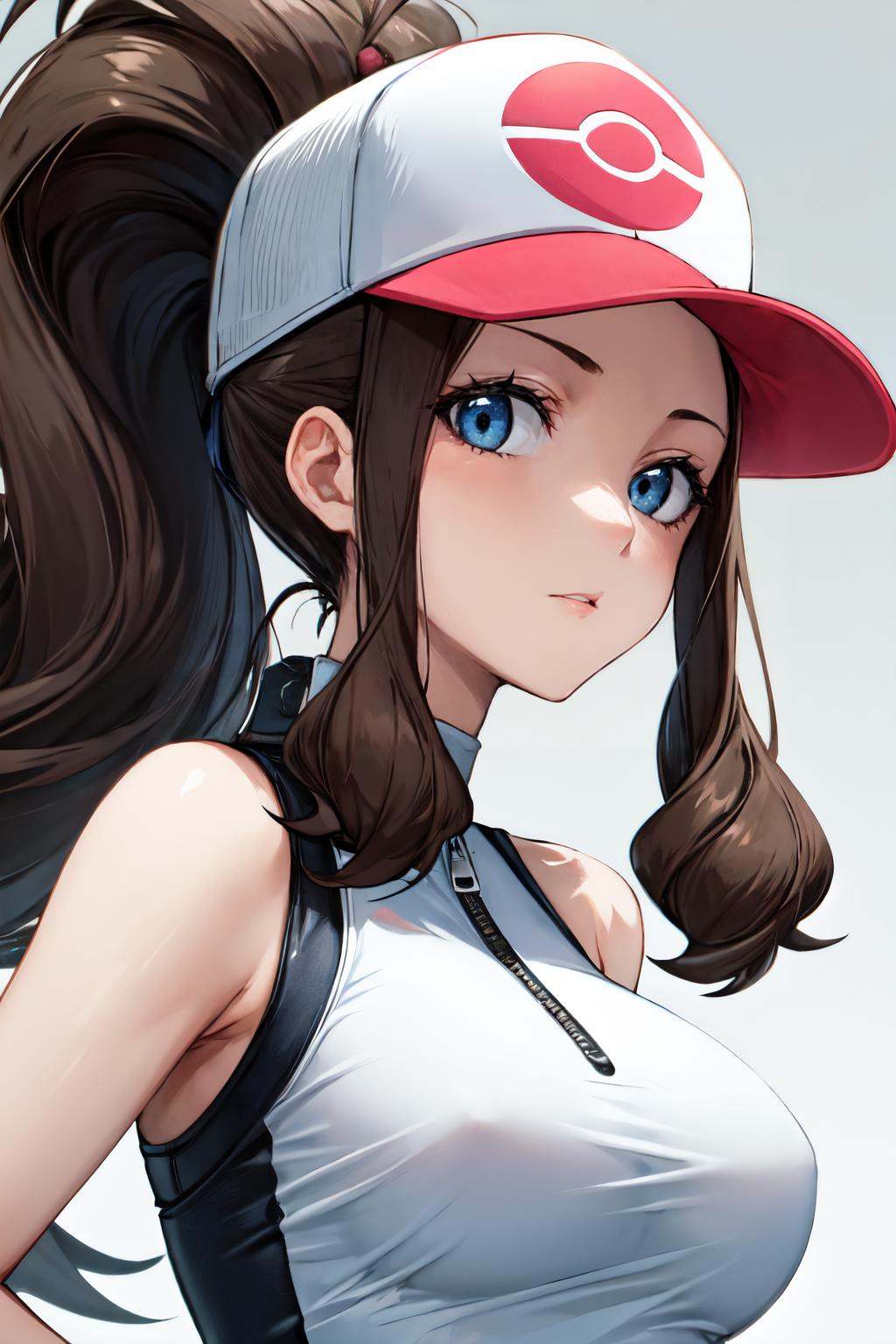 hilda pokemon,  baseball cap,  1girl on Tensor.Art