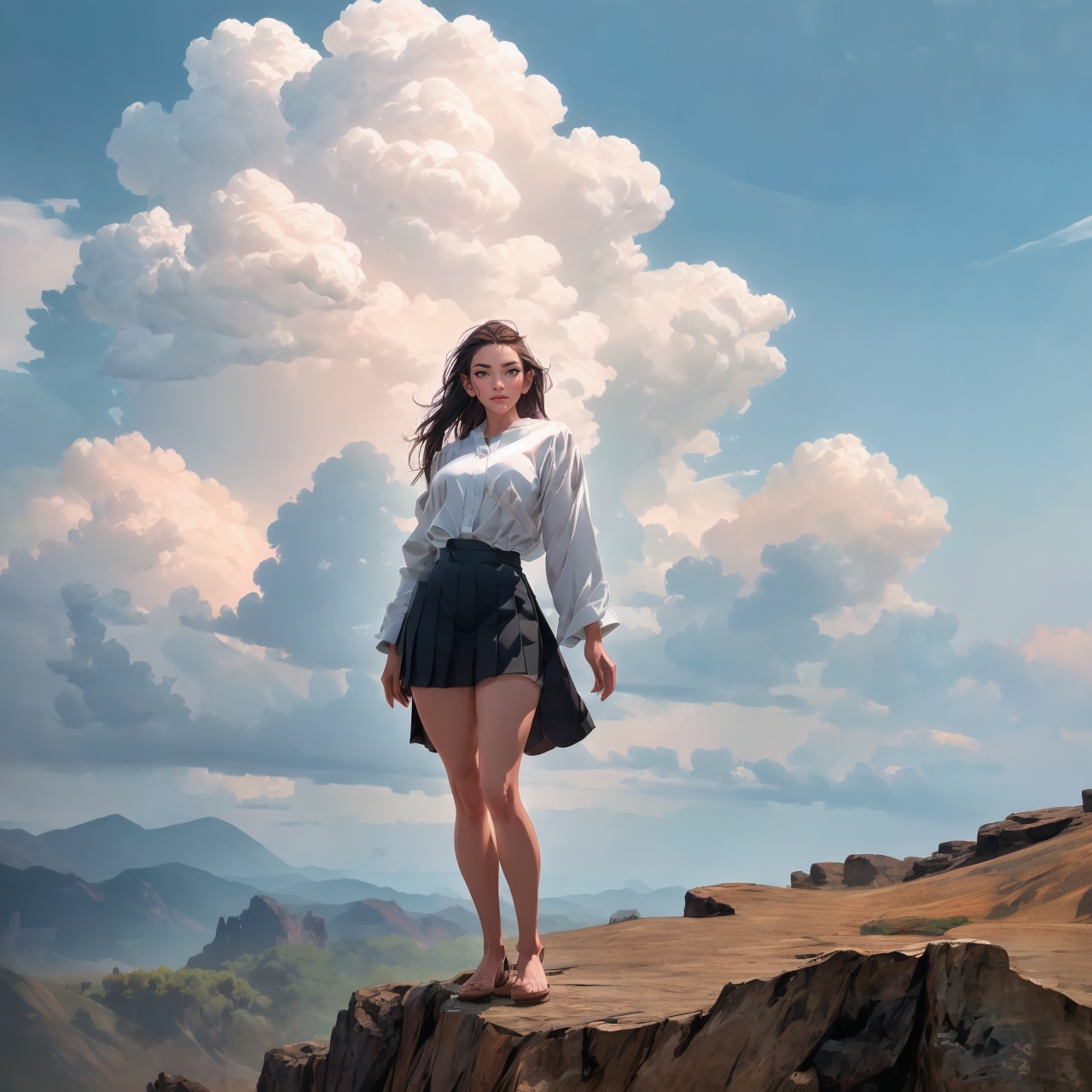 ((Full-Body Shot)),  long shot scenic professional photograph,  vivid colors on Tensor.Art