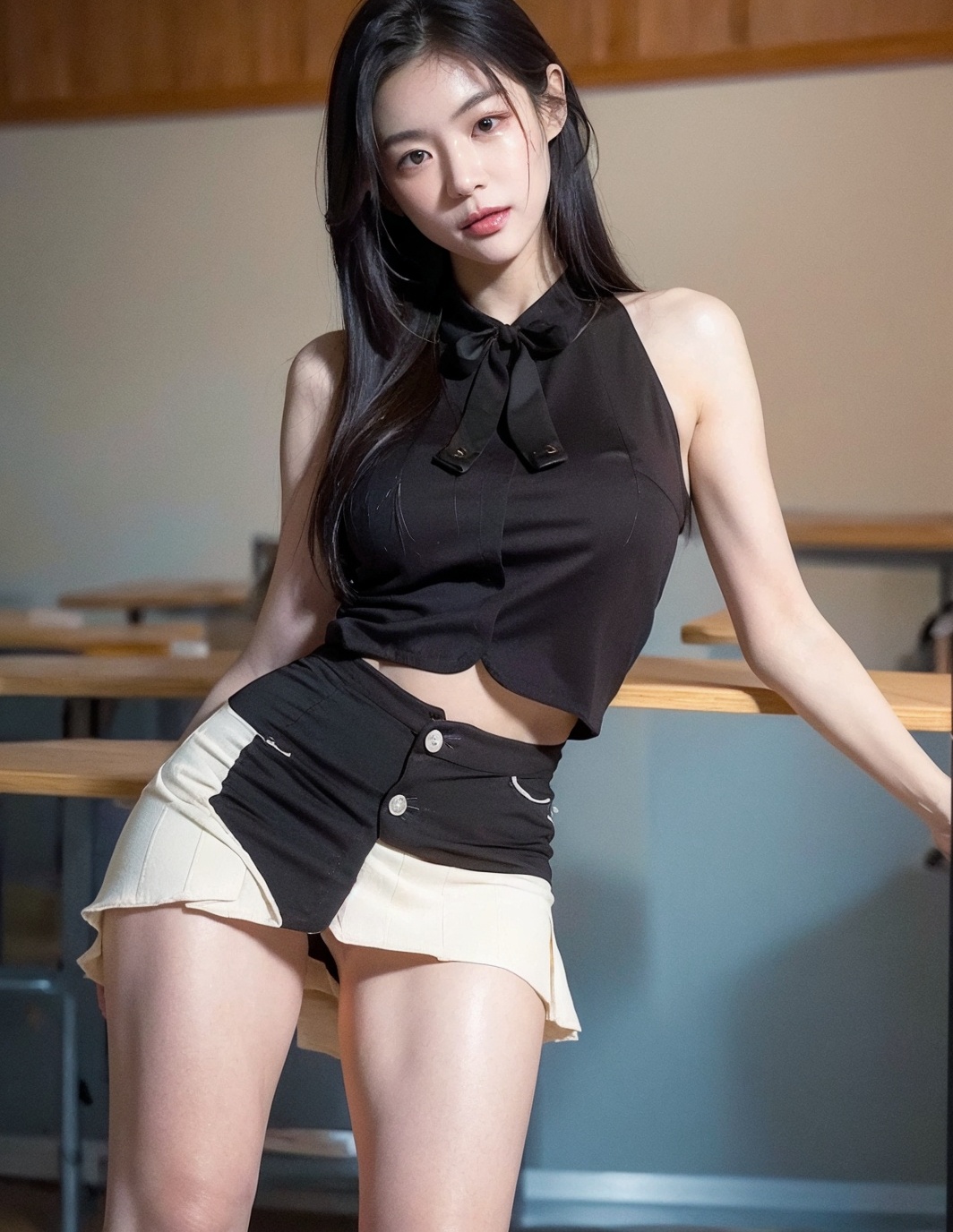Soeun,  1 girl,  wholebody shot on Tensor.Art