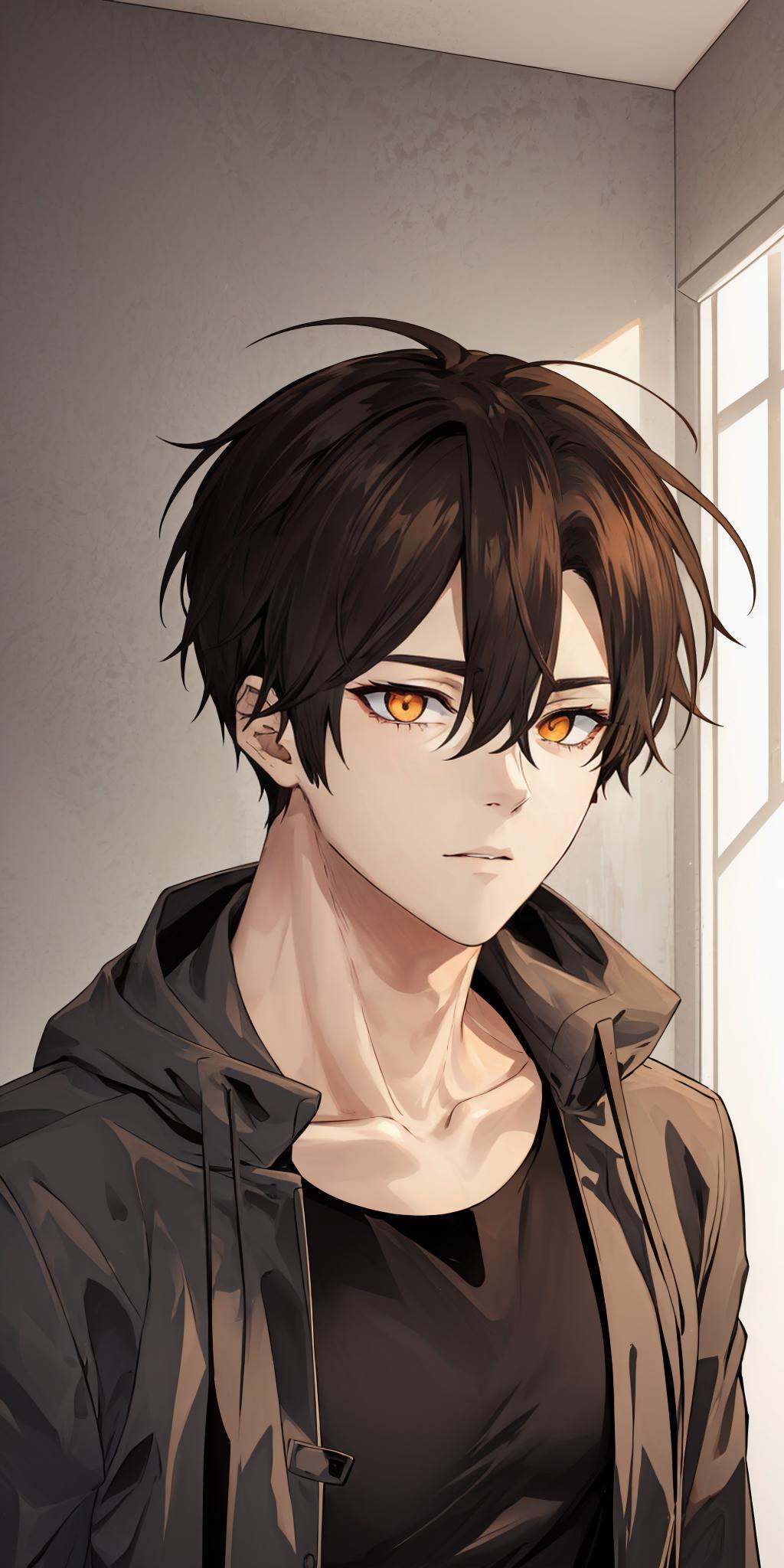 Min_Jaehyun, closed mouth, collarbone, jacket, indoors, black shirt, solo, upper body, face and shoulder portrait,  <lora:Min_Jaehyun-06:1>