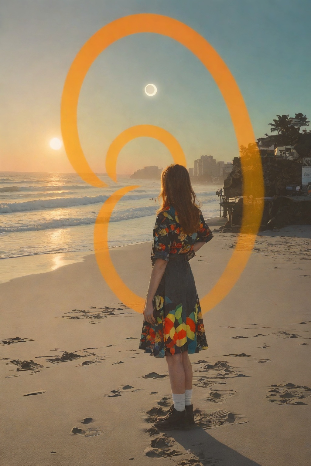 [ and ::19],  photograph,  winter beach on Tensor.Art