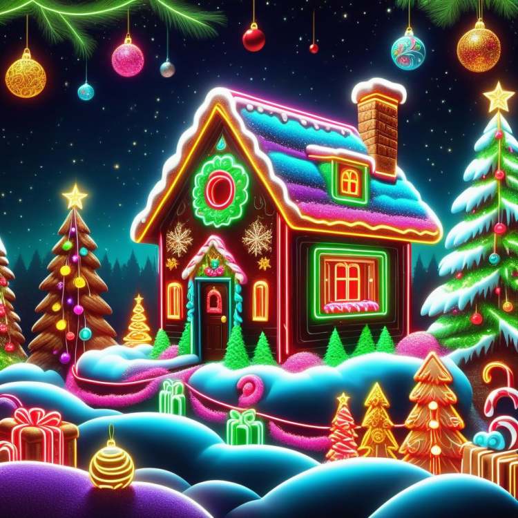 DonM - Neon Christmas Ghost Style - 基础模型1.5 and 基础模型XL by DonMischo on Tensor.Art