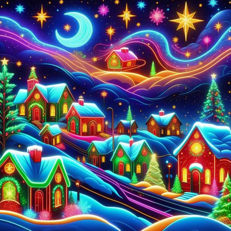 DonM - Neon Christmas Ghost Style - 基础模型1.5 and 基础模型XL by DonMischo on Tensor.Art