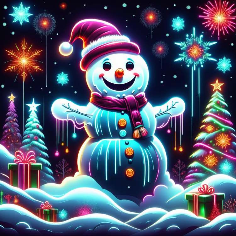 DonM - Neon Christmas Ghost Style - 基础模型1.5 and 基础模型XL by DonMischo on Tensor.Art