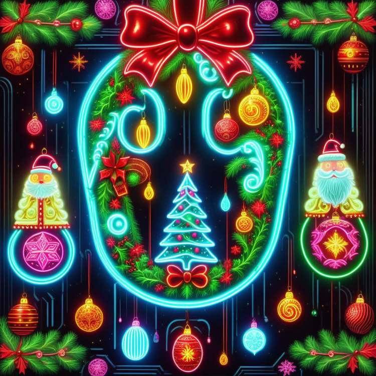 DonM - Neon Christmas Ghost Style - 基础模型1.5 and 基础模型XL by DonMischo on Tensor.Art