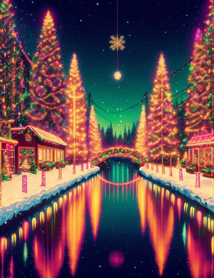 DonM - Neon Christmas Ghost Style - 基础模型1.5 and 基础模型XL by DonMischo on Tensor.Art