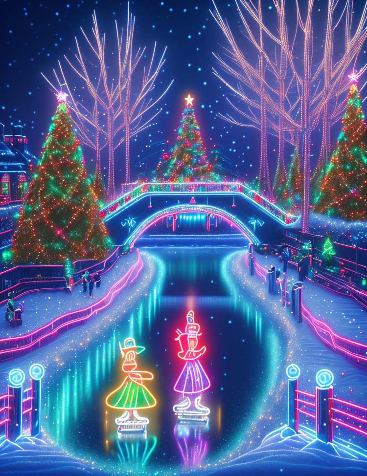 DonM - Neon Christmas Ghost Style - 基础模型1.5 and 基础模型XL by DonMischo on Tensor.Art